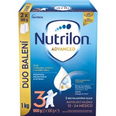 Nutrilon 3 Advanced batoľacie mlieko 6 x 1 kg, 12+