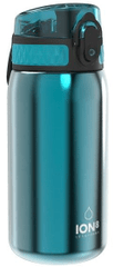 ion8 Leak Proof nerezová fľaša Aqua, 400 ml
