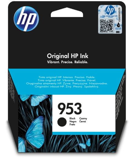 HP 953 čierna - originálna náplň (L0S58AE)