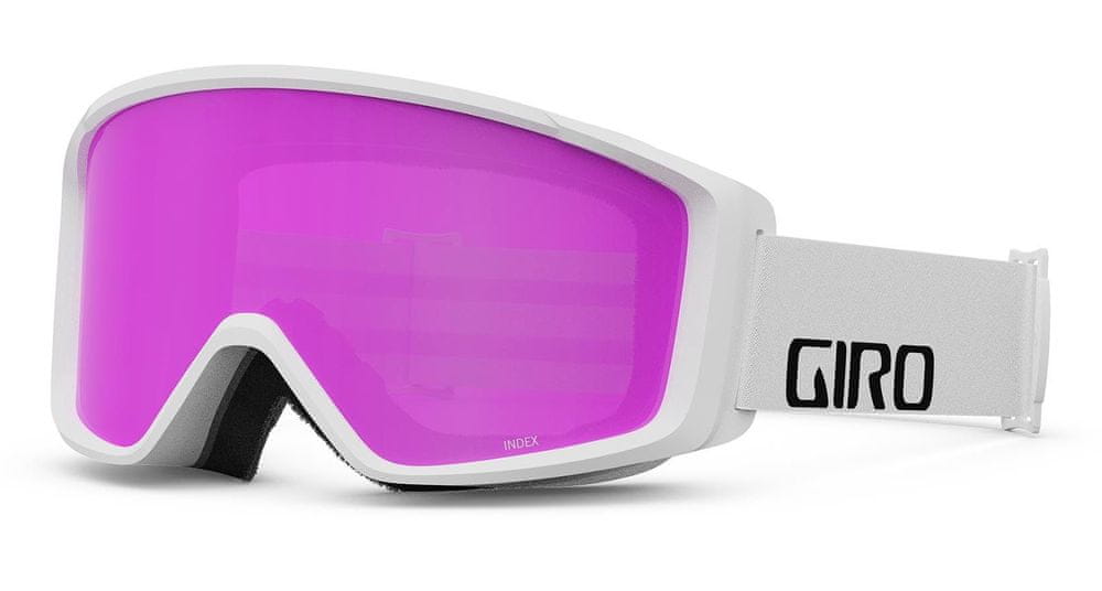 Giro Index 2.0 White Wordmark ružový zorník - zánovné