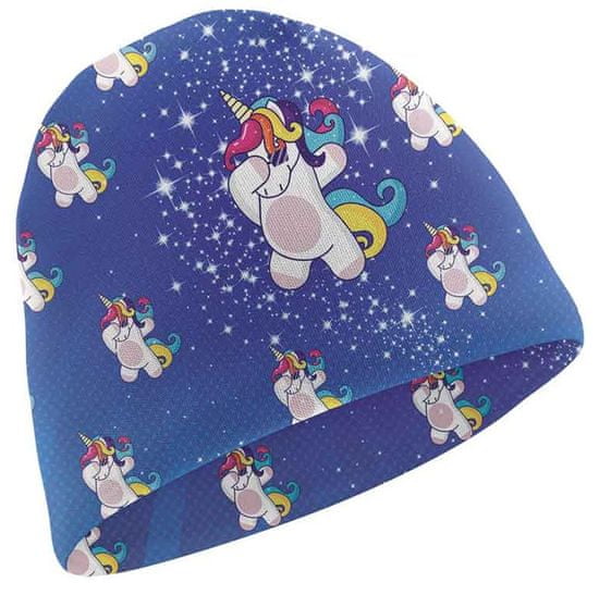 Matt dievčenská tmavomodrá čiapka Kid Premium Cap Unicorn