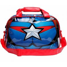 KARACTERMANIA Športová / cestovná taška AVENGERS Captain America, 38cm, 00882
