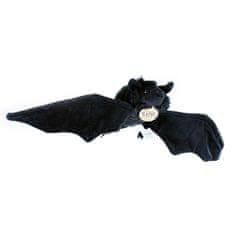 Zapardrobnych.sk Plyšový netopier čierny, 16 cm, ECO-FRIENDLY