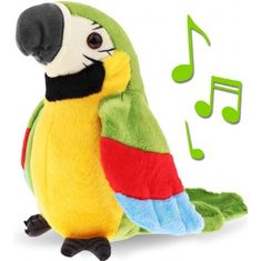 Alum online Interaktívny hovoriaci papagáj - zelený