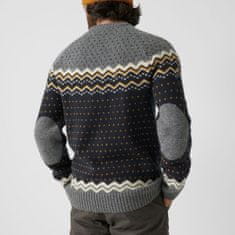 Övik Knit Sweater M, dark navy-terracotta brown, l
