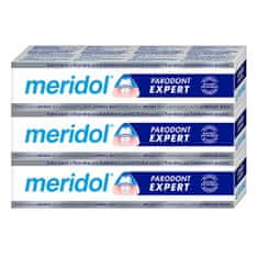 Meridol Zubná pasta proti krvácaniu ďasien a parodontitíde Paradont Expert Tripack 3 x 75 ml
