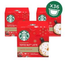 Starbucks Toffee Nut Latte by NESCAFE DOLCE GUSTO limitovaná edícia. Kávové kapsule, 3x12 KAPSÚL