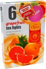 Admit Čajové sviečky, Grapefruit, 6 ks