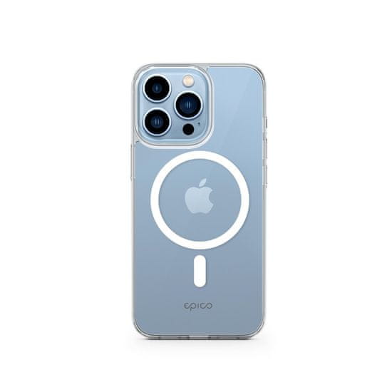 EPICO Hero Magnetic - MagSafe Compatible Case iPhone 14 Pro Max 60510101000001, transparentná