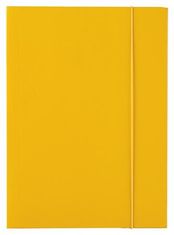 Esselte Doska s gumičkou, 15 mm, kartón, A4, "Economy", žltá