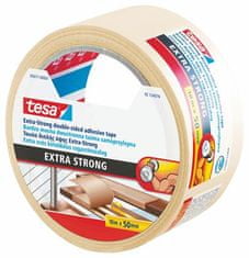 Tesa Lepiaca páska "Extra Strong 5671", obojstranná, extra silná, 50 mm x 10 m