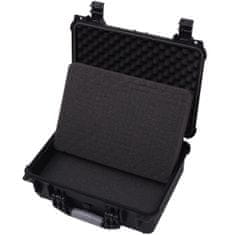 Vidaxl Ochranný kufrík na náradie, 40.6x33x17.4 cm, čierny