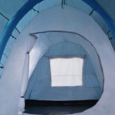 Vidaxl Kempingový stan s nafukovacími stĺpikmi modrý 500x220x180 cm