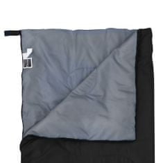 Vidaxl Ľahký detský spací vak, obdĺžnikový, čierny, 670 g, 15°C