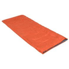 Vidaxl Ľahký detský spací vak, obdĺžnikový, oranžový, 670 g, 15°C
