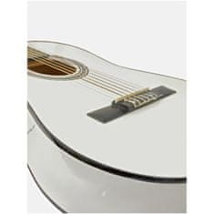 Dimavery AC-300, klasická gitara 3/4, biela
