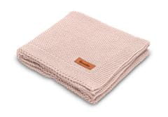 Sensillo Bavlnená deka, rúžová 100 x 80