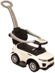 Baby Mix Detské hrajúce vozítko 3v1 Baby Mix biele