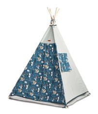 Sensillo Indianske teepee pre deti stan námornícka modrá