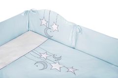 BELISIMA 3-dielne posteľné obliečky 100/135 modrá