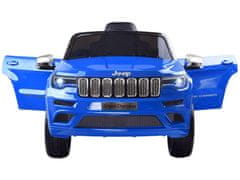 Mamido Detské elektrické autíčko Jeep Grand Cherokee lakované modré
