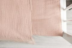 Sensillo 2-dielne muželínové obliečky špinavá ružová 100x135 cm