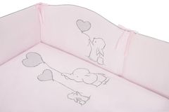 BELISIMA 3-dielne posteľné obliečky Amigo 100/135 ružová