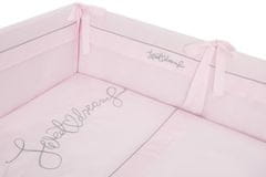 BELISIMA 3-dielne posteľné obliečky Amigo 100/135 ružová