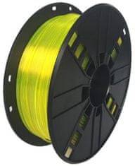 Gembird tisková struna (filament), PETG, 1,75mm, 1kg (3DP-PETG1.75-01-Y), žltá