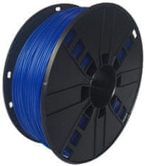 Gembird tisková struna (filament), flexibilní, 1,75mm, 1kg (3DP-TPE1.75-01-B), modrá