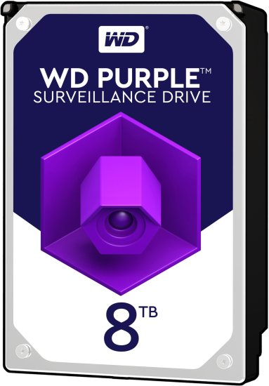 Western Digital WD Purple (PURZ), 3,5" - 8TB (WD81PURZ)