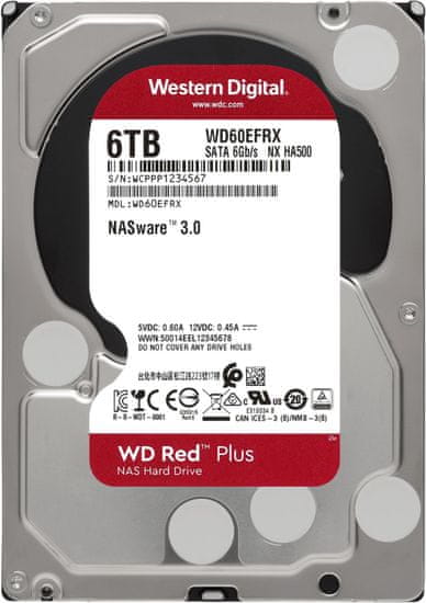 Western Digital WD Red (EFRX), 3,5" - 6TB (WD60EFRX)