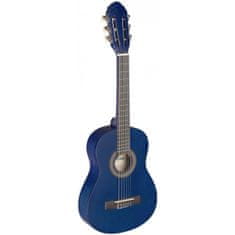 Stagg C405 M BLUE, klasická gitara 1/4, modrá