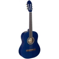 Stagg C430 M BLUE, klasická gitara 3/4, modrá