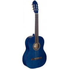 Stagg C440 M BLUE, klasická gitara 4/4, modrá