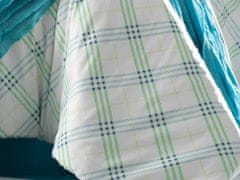 Issimo Satenové obliečky SANDERA modrá 200x220 / 4*50x70 cm.
