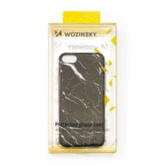 WOZINSKY Wozinsky Marble silikónové puzdro pre Apple iPhone 13 Pro - Čierna KP10041
