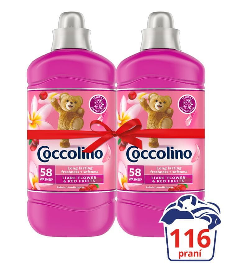 Coccolino XXL pack Creations Tiare Flower 2x1,45 l
