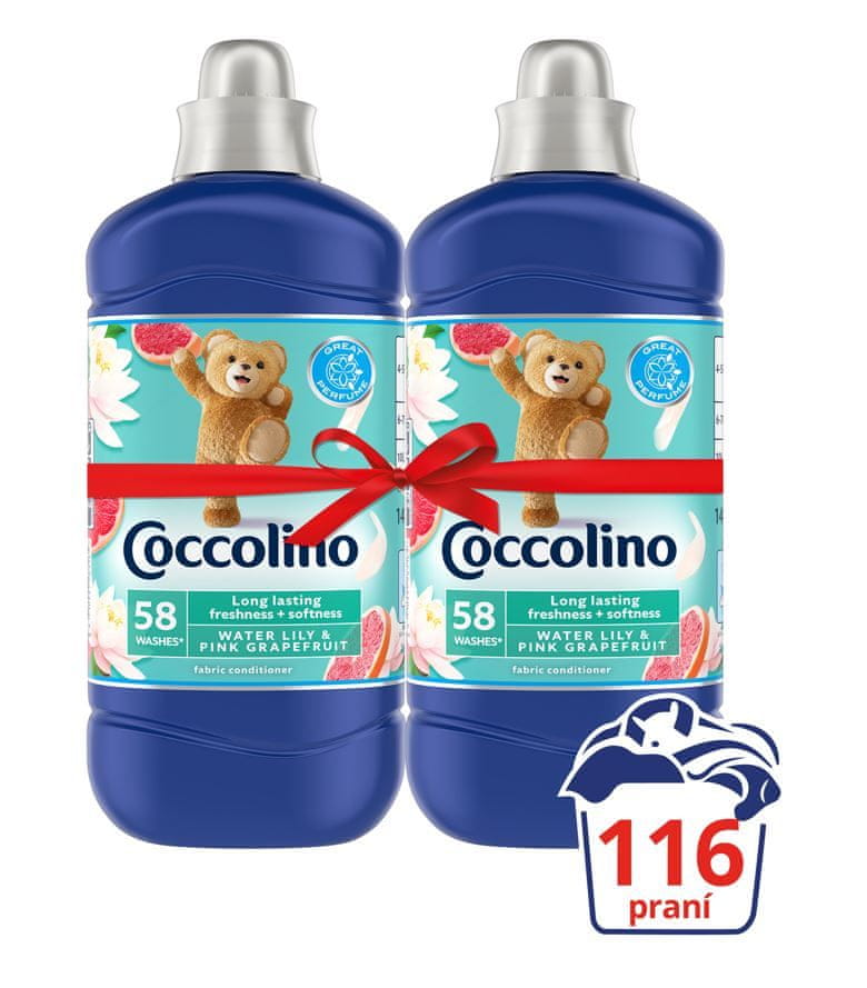 Coccolino Creations Water Lily & Pink Grapefruit 2x 1,45 l