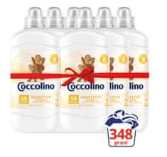 Coccolino Sensitive Cashmere & Almond aviváž 6 x 1,45 l