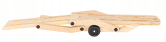 Kruzzel Drevený kamión - odťahovka + sada autíčiek