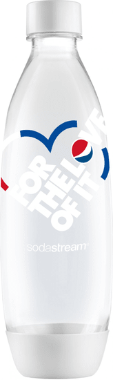 SodaStream Fľaša Fuse Pepsi Love Biela 1l