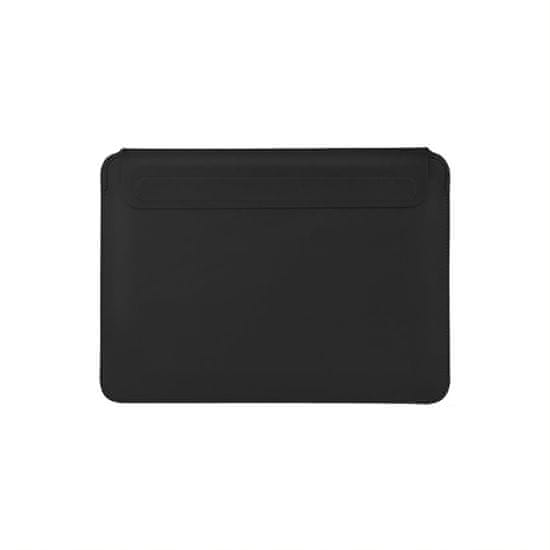 Coteetci PU tenké puzdro s magnetickým zapínaním pre Apple Macbook Pro 16 MB1062-BK, čierna - zánovné