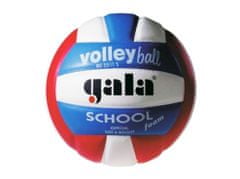 Gala Lopta volejbal SCHOOL FOAM 5511S GALA farba červeno / bielo / modrý