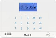 iGET SECURITY M3B - bezdrôtový GSM alarm, set
