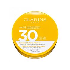 Clarins Kompaktný tónovacie fluid na tvár SPF 30 ( Mineral Sun Care Compact) 15 g