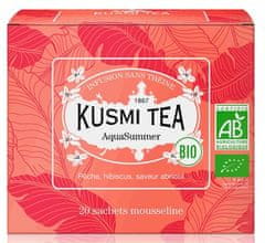 Kusmi Tea Organic AquaSummer 20 mušelínových vreciek 40g