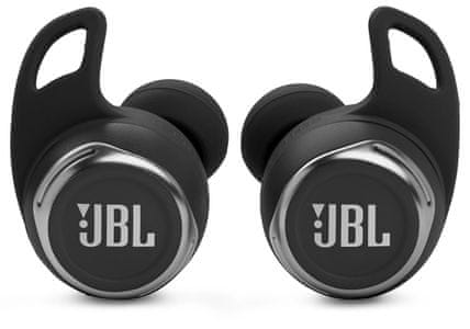 bezdrôtové true wireless slúchadlá s Bluetooth jbl reflect flow pre jbl zvuk ambient aware talkthru ip68 handsfree 10h výdrž nabíjacie puzdro 20 h rýchlonabíjanie skvelý zvuk