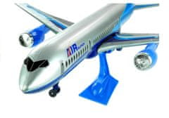 Lean-toys Stojan na pohon lietadla v námorníckej modrej farbe 69 cm