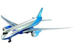 Lean-toys Stojan na pohon lietadla v námorníckej modrej farbe 69 cm